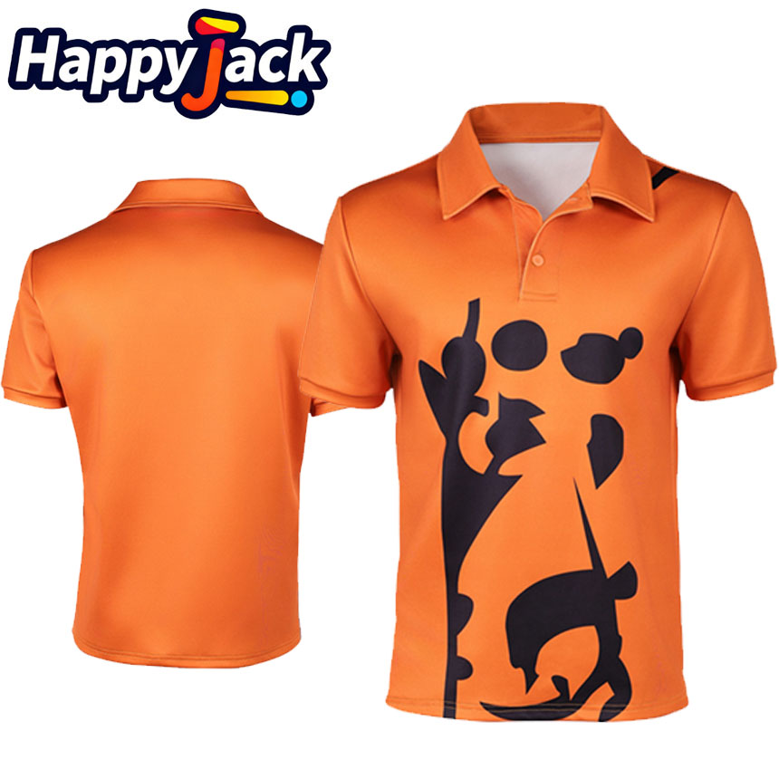 Health & Wellness Expo - Sanji Cosplay Orange T-shirt Costume Movie