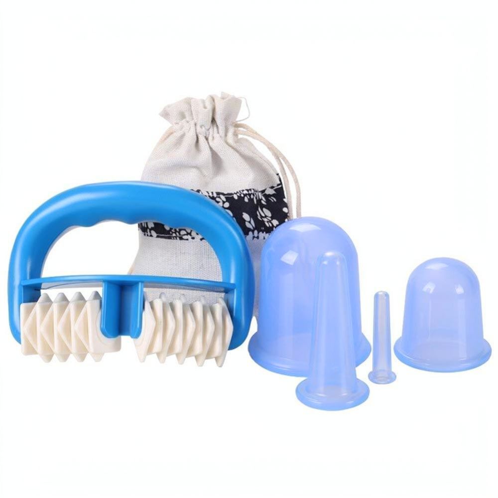 Health & Wellness Kuala Lumpur - Silicone Facial Body Massage Cups Set
