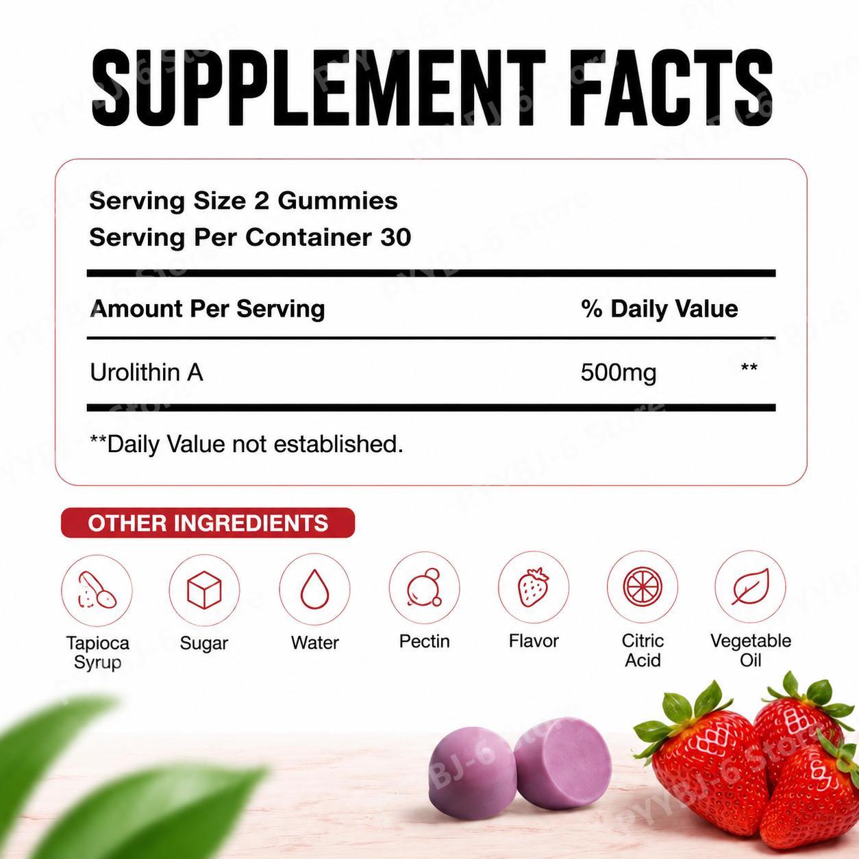 Docteat Urolithin A Gummies Mu - đánh giá và giá Health Wellness Vitality