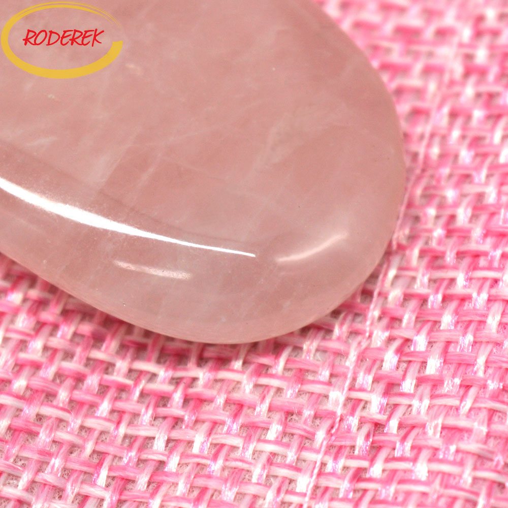 Ngọc Guasha Tấm Thạch Anh Hồng - đánh giá và giá Jade Gua Sha Tool