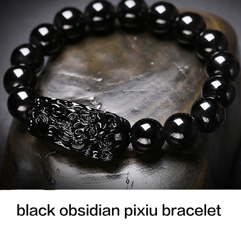 Obsidian Pixiu Vòng Tay Kinh P - đánh giá và giá Health Wellness Products