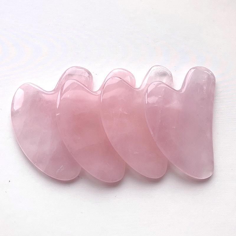 Heart Guasha Stone Face Rose N - đánh giá và giá Jade Gua Sha Tool