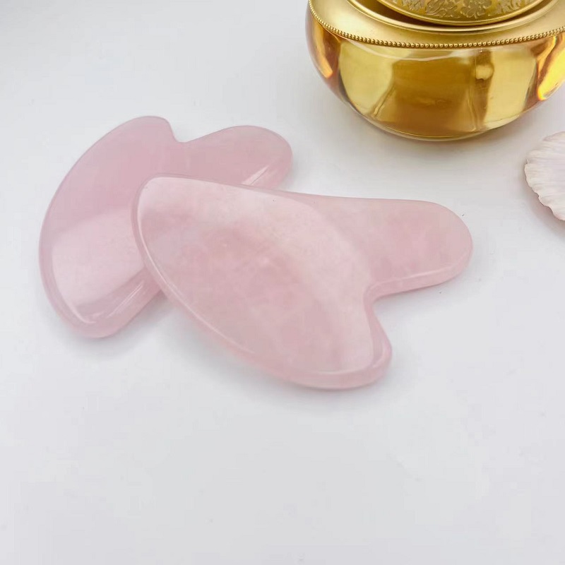 Heart Guasha Stone Face Rose N - đánh giá và giá Jade Gua Sha Tool