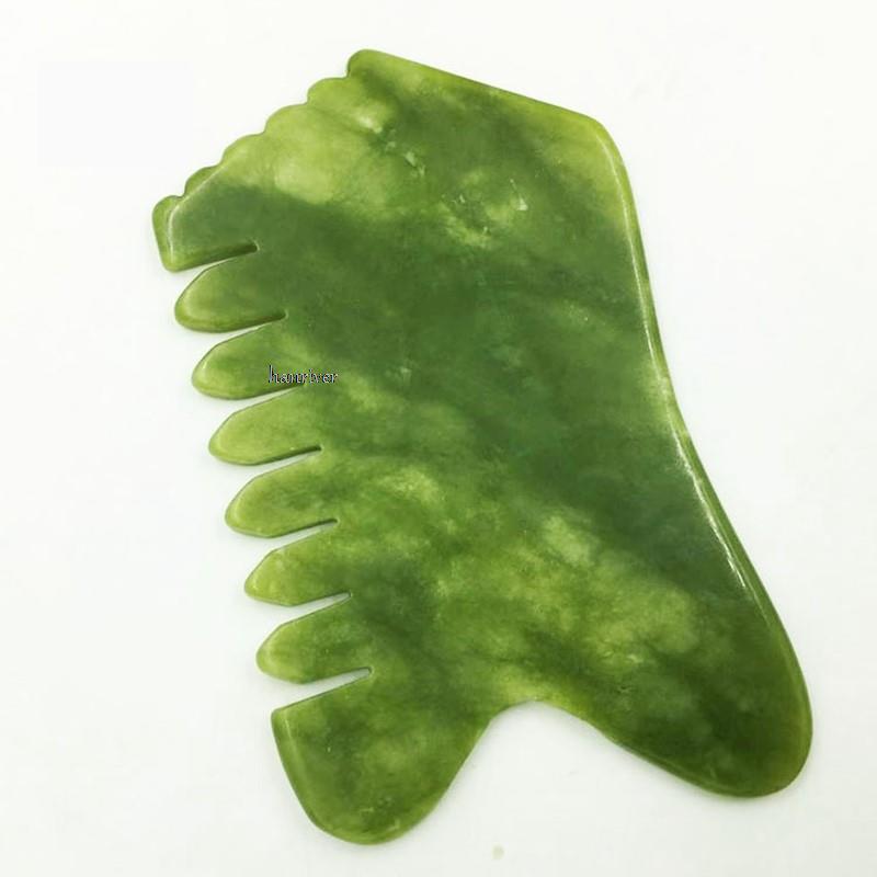 Gouache Scraper Natural Stone  - đánh giá và giá Jade Gua Sha Tool