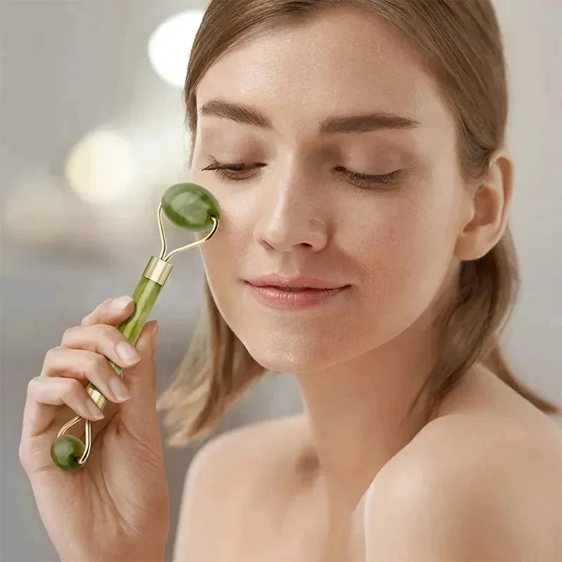 Rose Quartz Natural Jade Rolle - đánh giá và giá Jade Gua Sha Tool