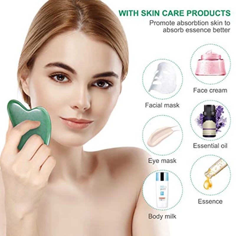 Rose Quartz Natural Jade Rolle - đánh giá và giá Jade Gua Sha Tool