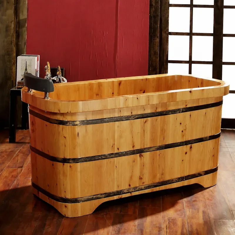 Sichuan Cedar Wood Bathtub for - đánh giá và giá Health Wellness Spa